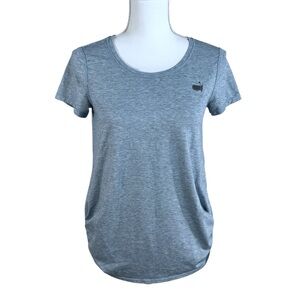 Masters Golf Tech Active Short Sleeve Tee Women’s Small in Heathered Light Blue